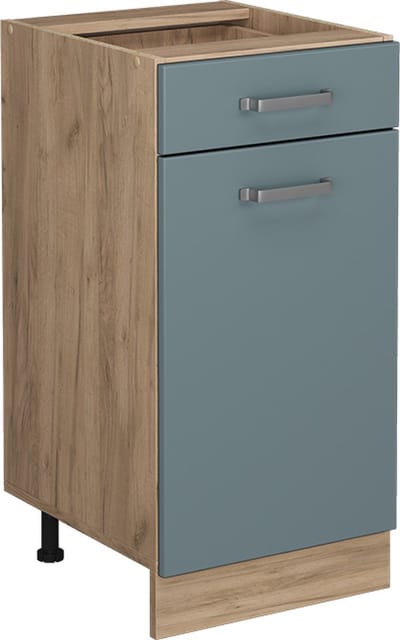 Vicco R-Line Keukenonderkast – 40 cm zonder werkblad Blauw-grijs