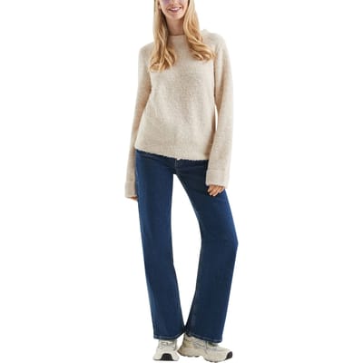 s.Oliver -qs Pullover Offwhite Maat: XXL | Sweaters Outlet | Dames | Beige