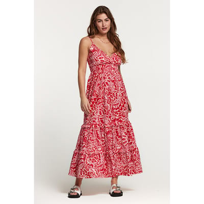 Shiwi Puerto Rico Dress Butterfly Animal Berrylicious Pink Size: L | Maxi Dresses Outlet | Dames | Roze