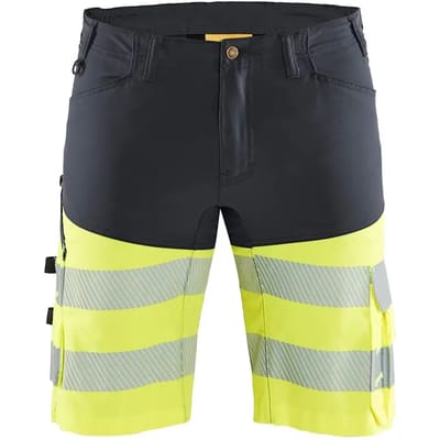 Korte hoge zichtbaarheid stretch Blaklader