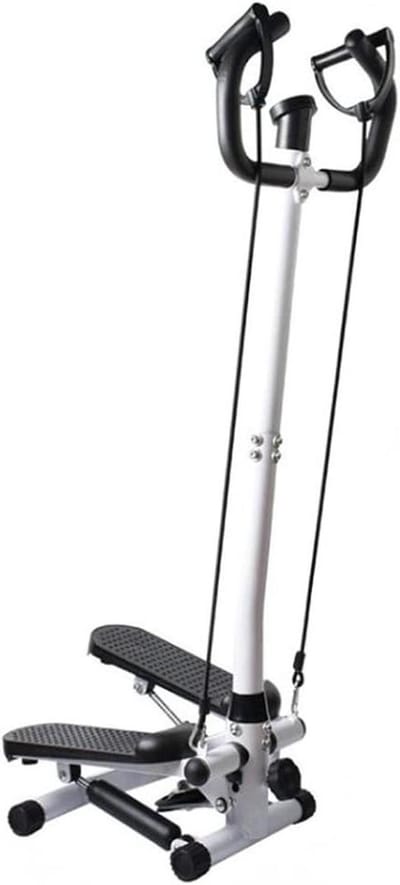 Mini Hometrainer - Fiets Trainer - Thuis Fitness - Opvouwbaar Ontwerp - 50 cm - Zwart Wit