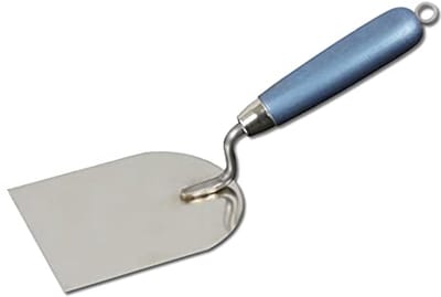 Gipspachtel - stukadoorspatel - plamuurspatel - roestvrij stalen blad - 120 mm breedte - stukadoortroffel
