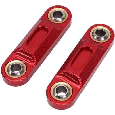 Stabilisatorstang Eindschakels Voorarm Schakelgewricht Set Vervanging voor Spyder F3 RT ST RS 2013 2025 Aluminiumlegering Cilindrisch rood