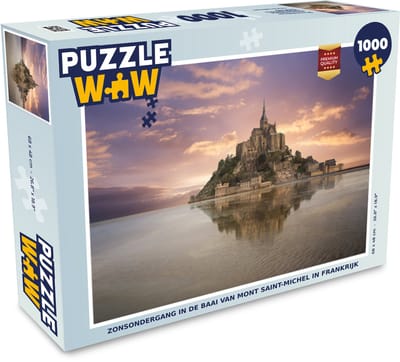 Puzzel Frankrijk - Horizon - Water - Legpuzzel - Puzzel 1000 stukjes volwassenen
