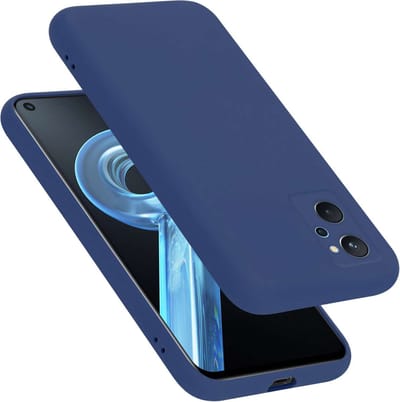 Cadorabo Hoesje geschikt voor Oppo A36 / A76 / A96 4G / K10 4G / Realme 9i in LIQUID BLAUW - Beschermhoes gemaakt van flexibel TPU silicone Case Cover