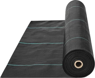 Worteldoek - Anti-worteldoek - Onkruid Vrij - Waterdoorlatend - 5FT x 600FT - Zwart