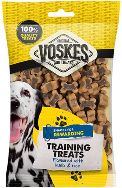 Voskes Hondensnacks Training Lam en Rijst - 14 x 200 gr - Voordeelverpakking