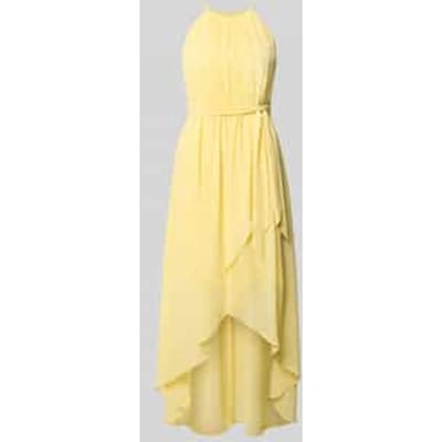 maxi-jurk in plooien-look