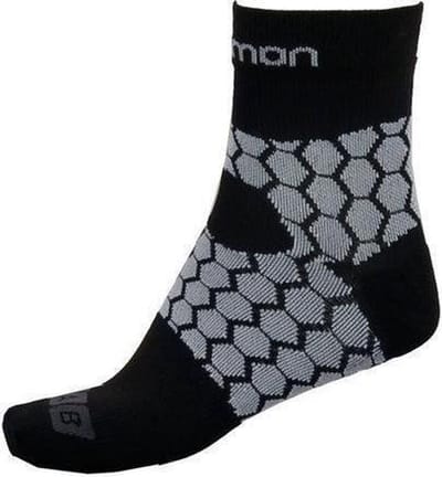 Salomon EXO S-LAB Compressie Hardloopsokken Trailrunning Zwart Maat 39-41