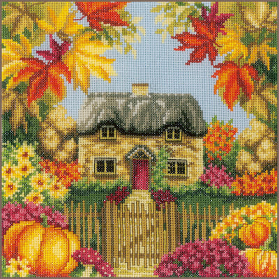 Vervaco - Telpakket kit - 4 Seizoenen Herfst - PN-0203187 - Borduren - Borduurpakket - Borduurpakket volwassenen