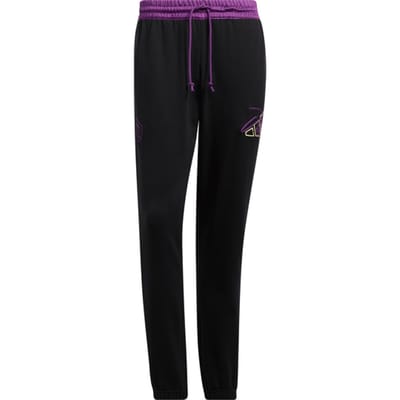 Adidas Dame 8 Basketball Broek Zwart