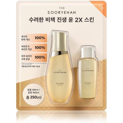 Sooryehan Bichaek True Rejuvenating Yoon 2X Tonique 150ml X 100ml 150ml X 100ml