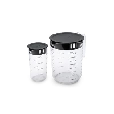 Brabantia Tasty+ Maatbeker set 2-delig - Dark Grey