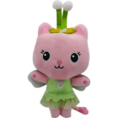 Dieren Knuffel Gabby Poppenhuis Lieve Knuffel Gaby Lief Speelgoed Knuffel Huis Kat Poppen Cartoon Knuffeldieren Zeemeermin Kat Knuffel roze