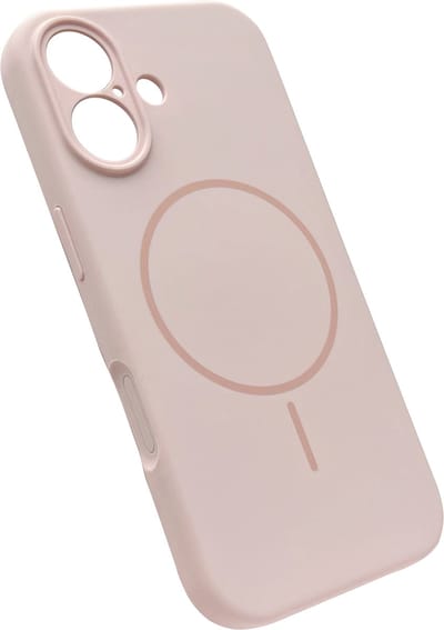 Casemania Hoesje Geschikt voor Apple iPhone 17 - Roze - Zachte Liquid Siliconen Magnetisch Back Cover Case - Geschikt voor MagSafe - Telefoonhoesje met Camera Bescherming