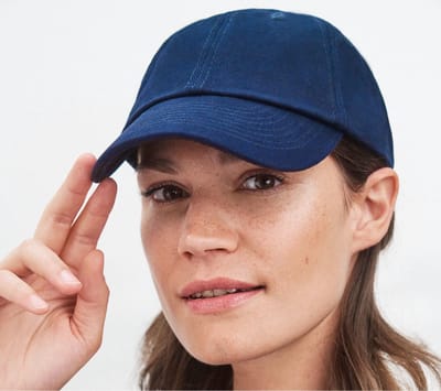 Voordelige baseballcaps Colors  geel