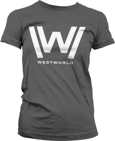 Westworld Dames Tshirt -S- Logo Grijs