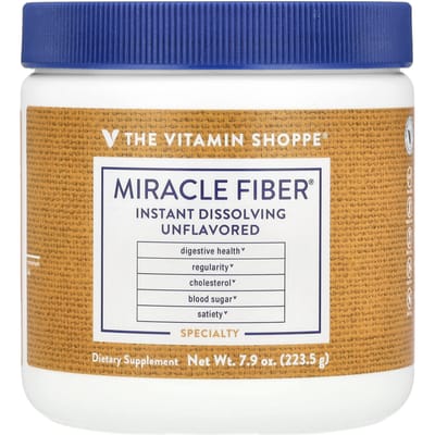 The Vitamin Shoppe, Miracle Fiber®, sans saveur, 7,9 oz (223,5 g)