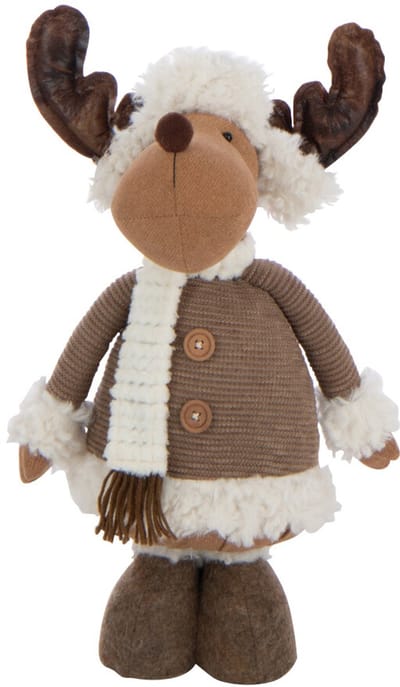 J-Line figuur Eland Winterkleren - polyester - mix - small