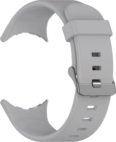 Siliconen bandje - geschikt voor Google Pixel Watch 4 (41mm) / Pixel Watch 3 (41mm) / Pixel Watch 2 / Pixel Watch - grijs