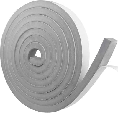 Sealing tape 25 mm x 10 mm - PE foam - weerbestendig - geluidsisolatie voor deuren en ramen - SnelShoppen