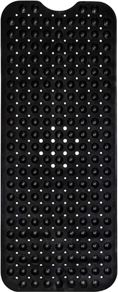 Badkamer Mat - Douchemat Vloermat - Veilig Douchen - 200 Zuignappen - 100x40cm - Zwart