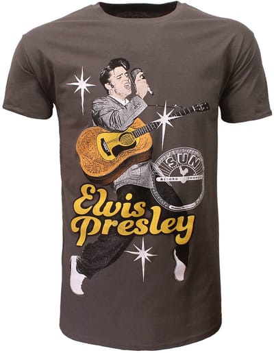 Elvis Presley Legs Swivel Dance T-Shirt - Officiële Merchandise - S
