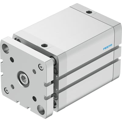 Festo Compacte Cilinder 80mm Boring 80mm Slag ISO 21287 Dubbelwerkend - 554285 - P2DQC