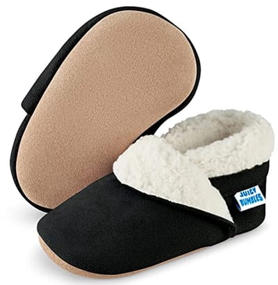 Suède Babyslofjes met Fleece Voering - Comfortabele Schoentjes voor Kleuters en Kinderen