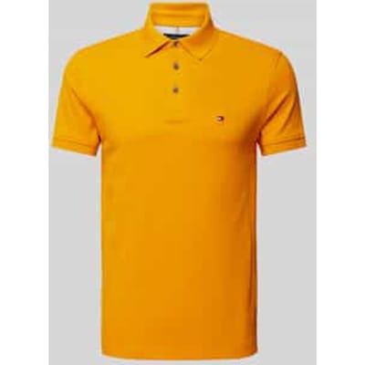 Poloshirt met labelstitching