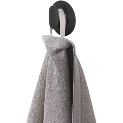 Tiger Handdoekhaak Noce Medium Zwart/ Houtlook