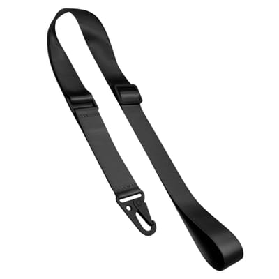 Selencia Universeel verstelbaar telefoonkoord - Telefoon Ketting - GSM Koord - Zwart