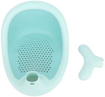 Dailygoods- Babybadzitje Antislip - Douchekruk Veilig - Zuignap - Ademend Siliconen - Multifunctioneel - Geschikt voor Pasgeborenen - Badstoel