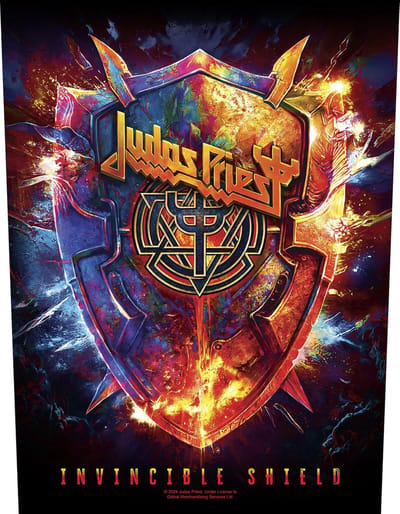 Judas Priest Invincible shield Embleem meerkleurig
