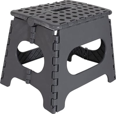 Opvouwbare opstapkruk 28 cm - Stevige en lichte kruk tot 130 kg - Antislip en ruimtebesparend
