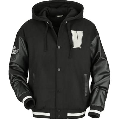 Volbeat Collegejas - EMP Signature Collection - L tot XL - voor Mannen - zwart-grijs