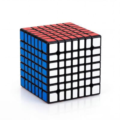 Qiyi 7x7 – Speedcube | Snel, Soepel & Duurzaam – Klassieke Speed Cube - Puzzelkubus voor Jong & Oud - Fidget - Fidget Cube - Fidget Toys