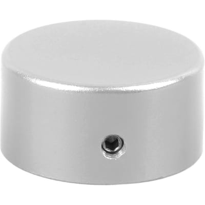 Topper de pédale footswitch aluminium guitare électrique protection pédale d'effet capuchon pédale argent white
