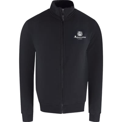Aquascutum Active Zip Up Zwarte Sweatshirt