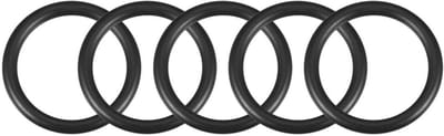 Dailygoods - TOP-VIGOR 5St Nitrilrubber O-Ringen, 20mm Buitendiameter 14mm Binnendiameter 3mm Breedte Metrische Afdichtingsring, Rubberen Ringen O-Ringen Afstandhouders for Kraan Loodgieterswerk Auto Reparatie