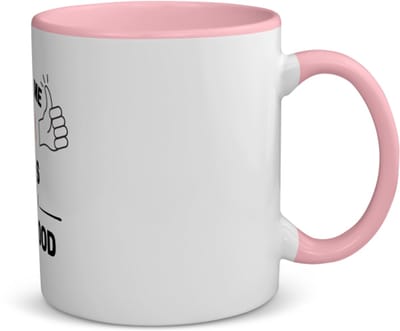 Akyol - hoera 50 jaar koffiemok - theemok - roze - Verjaardag cadeau - papa - mama - collega - grappige tekst - 350 ML inhoud