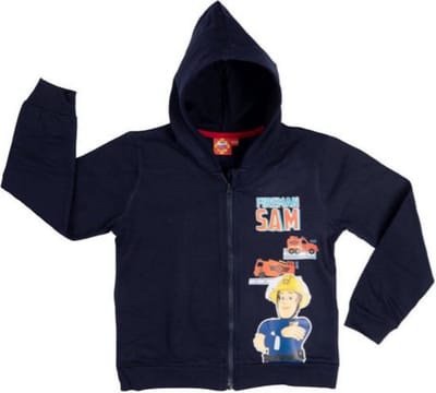 Brandweerman Sam Vest - Donkerblauw - Maat 122/128