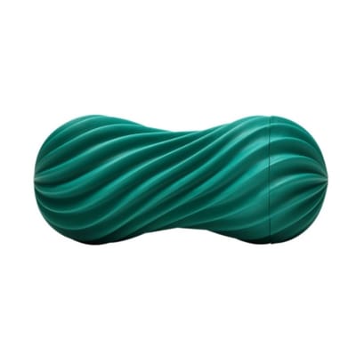 Tenga Flex Fizzy Green Allround Masturbator met Vacuüm
