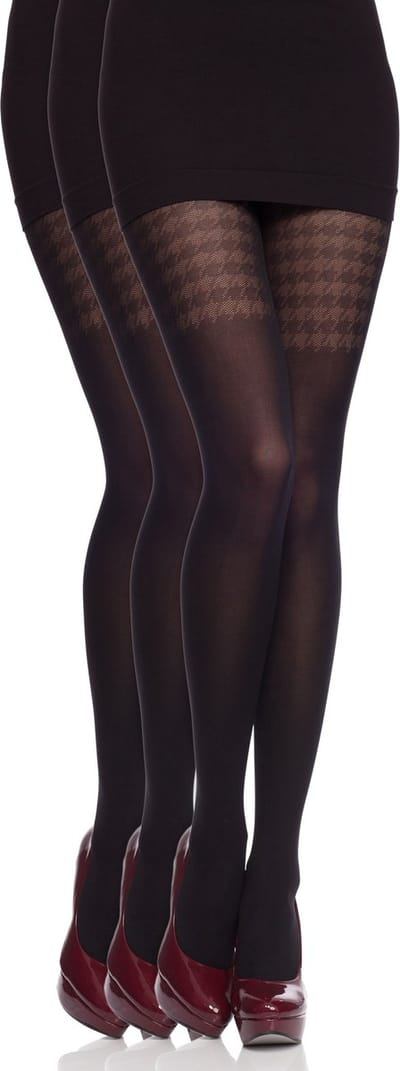 Antie Dames Panty 3 Pack – Bosbes (40 DEN) – S - AN-FI-G5612-Omega-3P