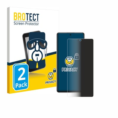 BROTECT - privacy screenprotector voor Xiaomi 11T 5G - Folie Beschermfolie Blauwlichtfilter 2 Stuks