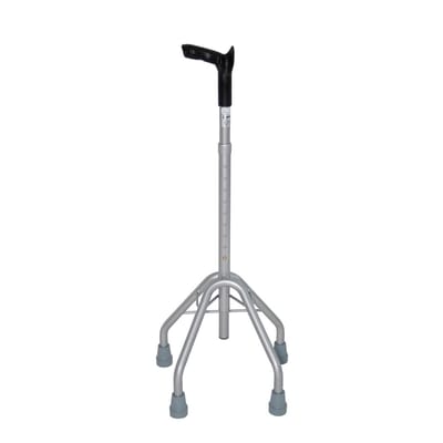 PREMIS -LICHTGEWICHT 4 POOT - ORTHOPEDISCHE  HANDGREEP - IN HOOGTE VERSTELBAAR 75-95 CM lichtgewicht 4poot met orthopedische handgreep in hoogte verstelbaar 75-95 cm
