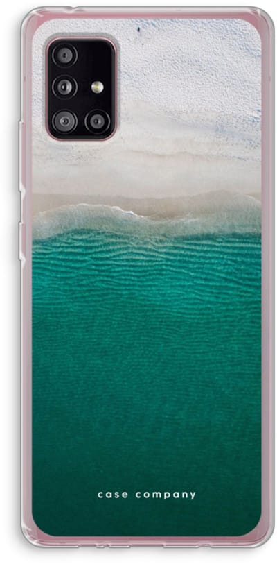 Case Company® - Hoesje geschikt voor Samsung Galaxy A51 5G hoesje - Stranded - Soft Cover Telefoonhoesje - Bescherming aan alle Kanten en Schermrand