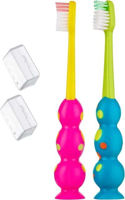 Tandenborstel Set - Mondverzorging - Dagelijkse Reiniging - Comfortabele Grip - 2 Stuks - Blauw