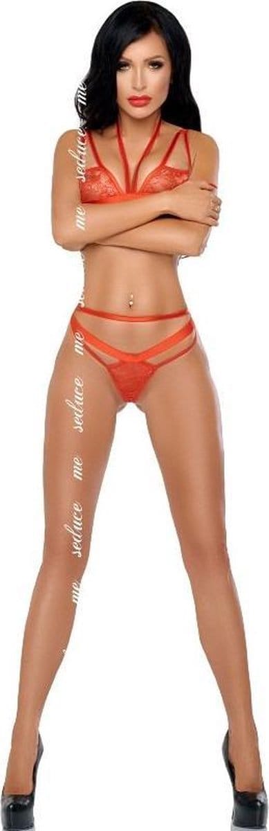 ME-SEDUCE | Me-seduce Zulmira Set Red L/xl