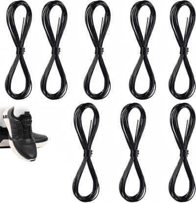 Duurzame Automatische Twist Lock Veters 140 cm – Geschikt voor Sport-, Werk- en Casual Schoenen – 8 Stuks voor Optimale Pasvorm en Comfort